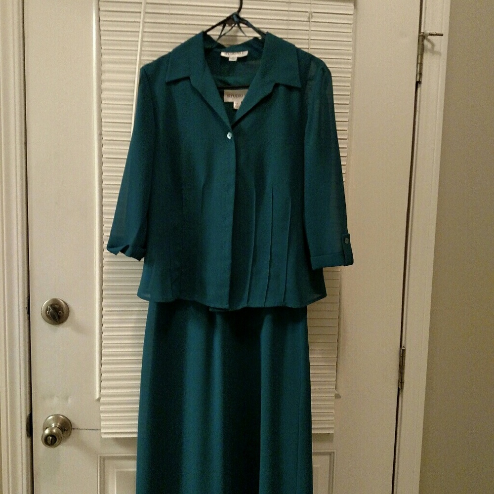 Dress with jacket